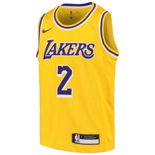 Load image into Gallery viewer, Lonzo Ball Los Angeles Lakers Youth Jersey Gold – Icon Edition 2018/2019