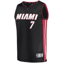 Load image into Gallery viewer, Goran Dragic Miami Heat Branded Fast Break Jersey Black - Icon Edition