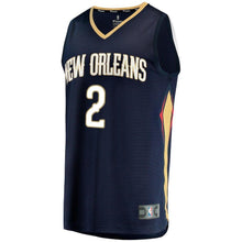 Load image into Gallery viewer, Ian Clark New Orleans Pelicans Branded Fast Break Player Jersey - Icon Edition – Navy