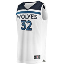 Load image into Gallery viewer, Karl-Anthony Towns Minnesota Timberwolves Branded Youth Fast Break Jersey White - Association Edition 2018/2019