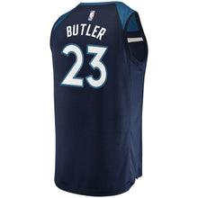 Load image into Gallery viewer, Jimmy Butler Minnesota Timberwolves Branded Youth Fast Break Jersey Navy - Icon Edition 2018/2019