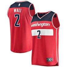 Load image into Gallery viewer, John Wall Washington Wizards Branded Youth Fast Break Jersey Red - Icon Edition 2018/2019