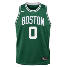 Load image into Gallery viewer, Jayson Tatum Boston Celtics Youth Jersey Green - Icon Edition 2018/2019