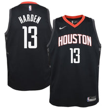 Load image into Gallery viewer, James Harden Houston Rockets Youth Jersey Black - Statement Edition 2018/2019