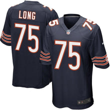Load image into Gallery viewer, Kyle Long Chicago Bears Game Jersey - Navy Blue 2018/2019