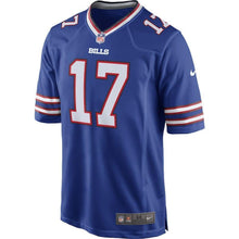 Load image into Gallery viewer, Josh Allen Buffalo Bills Draft First Round Pick Game Jersey – Royal 2018/2019