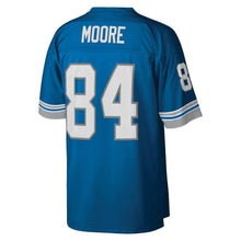 Load image into Gallery viewer, Herman Moore Detroit Lions Mitchell &amp; Ness 1996 Retired Player Replica Jersey - Blue