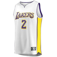 Load image into Gallery viewer, Lonzo Ball Los Angeles Lakers Branded Youth Fast Break Jersey White - Association Edition 2018/2019