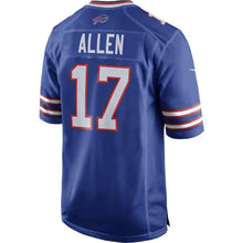 Load image into Gallery viewer, Josh Allen Buffalo Bills Draft First Round Pick Game Jersey – Royal 2018/2019