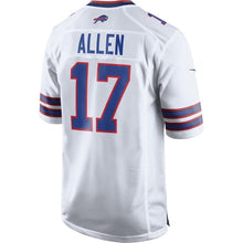 Load image into Gallery viewer, Josh Allen Buffalo Bills Draft Pick Game Jersey – White 2018/2019