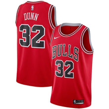 Load image into Gallery viewer, Kris Dunn Chicago Bulls Swingman Jersey - Icon Edition – Red