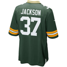 Load image into Gallery viewer, Josh Jackson Green Bay Packers Game Jersey Green