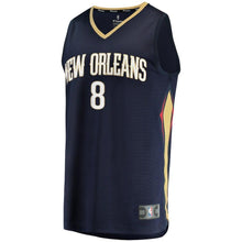 Load image into Gallery viewer, Jahlil Okafor New Orleans Pelicans Branded Fast Break Jersey - Icon Edition - Navy