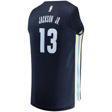 Load image into Gallery viewer, Jaren Jackson Jr. Memphis Grizzlies Branded Youth 2018 NBA Draft First Round Pick Fast Break Jersey Navy – Icon Edition 2018/2019