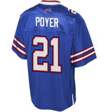 Load image into Gallery viewer, Jordan Poyer Buffalo Bills Pro Line Player Jersey - Royal 2018/2019