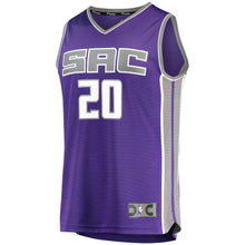 Load image into Gallery viewer, Harry Giles Sacramento Kings Branded Fast Break Road Player Jersey - Purple