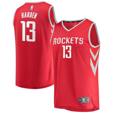Load image into Gallery viewer, James Harden Houston Rockets Branded Youth Fast Break Jersey Red - Icon Edition 2018/2019