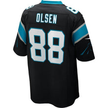 Load image into Gallery viewer, Greg Olsen Carolina Panthers Game Jersey - Black 2018/2019