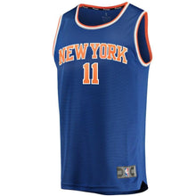 Load image into Gallery viewer, Frank Ntilikina New York Knicks Branded Youth Fast Break Jersey Royal - Icon Edition 2018/2019