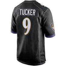 Load image into Gallery viewer, Justin Tucker Baltimore Raven American football jersey