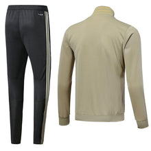 Load image into Gallery viewer, Juventus Beige 3-Stripe Tracksuit Training Jackets and Pants 2018-2019