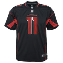 Load image into Gallery viewer, Larry Fitzgerald Arizona Cardinals Youth Color Rush Game Jersey - Black 2018/2019