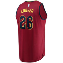 Load image into Gallery viewer, Kyle Korver Cleveland Cavaliers Branded Youth Fast Break Road Jersey Wine - Icon Edition 2018/2019