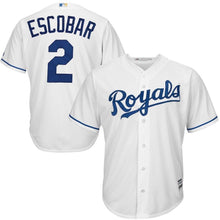 Load image into Gallery viewer, Alcides Escobar Kansas City Royal Baseball Player Jersey