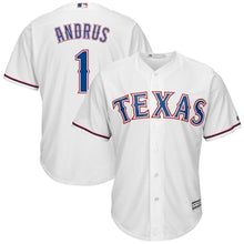 Load image into Gallery viewer, Elvis Andrus Texas Rangers Baseball Player Jersey