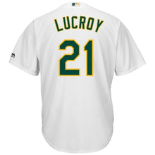 Load image into Gallery viewer, Jonathan Lucroy Oakland Athletics Baseball Player Jersey