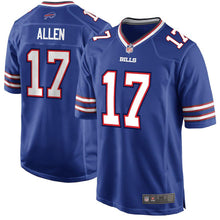 Load image into Gallery viewer, Josh Allen Buffalo Bills  American football jersey