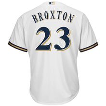 Load image into Gallery viewer, Keon Broxton Milwaukee Brewers Baseball Player Jersey