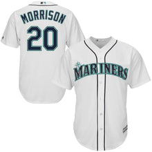 Load image into Gallery viewer, Logan Morrison Seattle Mariners Baseball Player Jersey