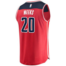 Load image into Gallery viewer, Jodie Meeks Washington Wizards Branded Youth Fast Break Player Jersey - Icon Edition - Red 2018/2019