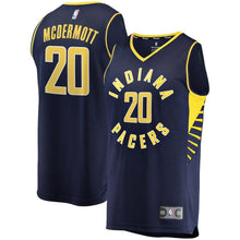 Load image into Gallery viewer, Doug McDermott Indiana Pacers Branded Fast Break Jersey - Icon Edition - Navy
