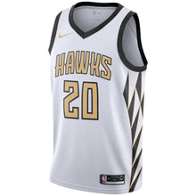 Load image into Gallery viewer, John Collins Atlanta Hawks Youth Jersey – City Edition – White 2018-2019