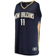 Load image into Gallery viewer, Jrue Holiday New Orleans Pelicans Branded Youth Fast Break Player Jersey - Icon Edition - Navy 2018/2019