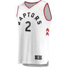 Load image into Gallery viewer, Kawhi Leonard Toronto Raptors Branded Youth Fast Break Jersey - Association Edition – White 2018/2019