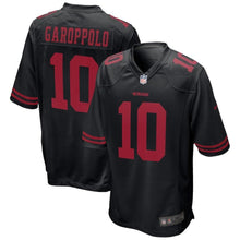 Load image into Gallery viewer, Jimmy Garoppolo San Francisco 49ers Game Jersey – Black 2018/2019