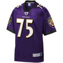 Load image into Gallery viewer, Jonathan Ogden Baltimore Ravens Pro Line Retired Player Jersey – Purple 2018/2019