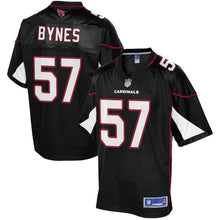 Load image into Gallery viewer, Josh Bynes Arizona Cardinals Pro Line Player Jersey – Black 2018/2019