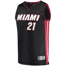 Load image into Gallery viewer, Hassan Whiteside Miami Heat Branded Fast Break Jersey Black - Icon Edition