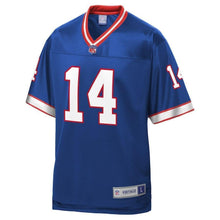 Load image into Gallery viewer, Frank Reich Buffalo Bills Pro Line Retired Player Jersey – Royal 2018/2019
