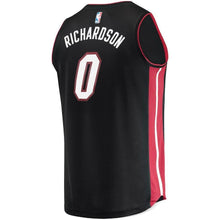 Load image into Gallery viewer, Josh Richardson Miami Heat Branded Fast Break Player Jersey - Icon Edition – Black