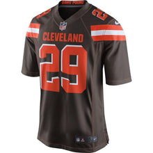 Load image into Gallery viewer, Duke Johnson Jr Cleveland Browns Game Jersey - Brown 2018/2019
