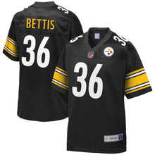 Load image into Gallery viewer, Jerome Bettis Pittsburgh Steelers Pro Line Retired Player Jersey – Black 2018/2019
