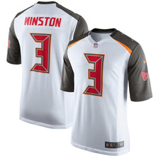 Load image into Gallery viewer, Jameis Winston Tampa Bay Buccaneers Game Jersey - White 2018/2019