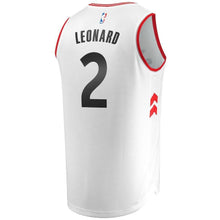Load image into Gallery viewer, Kawhi Leonard Toronto Raptors Branded Youth Fast Break Jersey - Association Edition – White 2018/2019