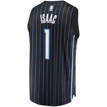Load image into Gallery viewer, Jonathan Isaac Orlando Magic Branded Fast Break Player Jersey - Statement Edition - Black
