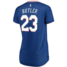 Load image into Gallery viewer, Jimmy Butler Philadelphia 76ers Branded Women's Fast Break Jersey Royal – Icon Edition